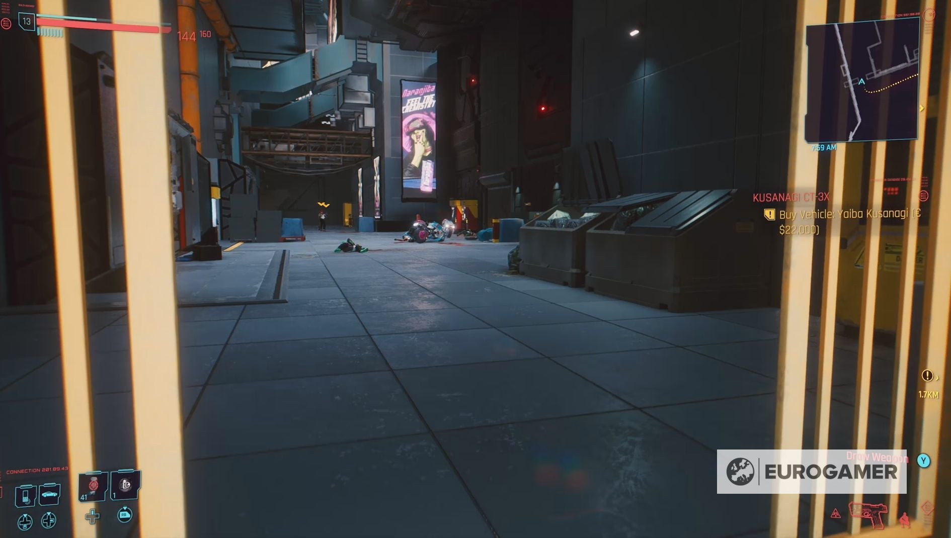 Cyberpunk 2077 Mantis Blade locations and mods explained